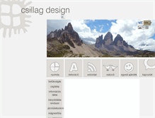 Tablet Screenshot of csillagdesign.hu